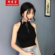 艷秀宮（YANXIUGONG） 3D，亮絲，蕾絲 短袖 T恤 女 圓領(lǐng)