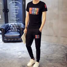 燦楊 短袖 男士T恤 TZ93黑色 M