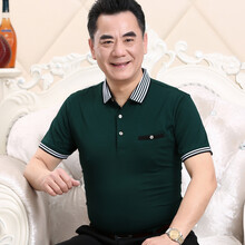 權(quán)威龍（quanweilong） 短袖 男士T恤 D018綠色 