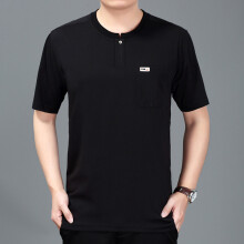 其他品牌 短袖 男士T恤 黑色1368# 
