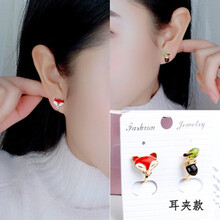 可愛狐貍耳環(huán)