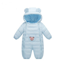 嬰兒羽絨連體服冬