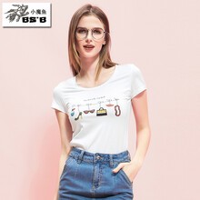 小魔魚（BS2B）  短袖 T恤 女 圓領(lǐng)
