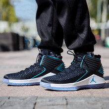 耐克（NIKE）籃球鞋AJ32CEO黑藍(lán)AH3348-016 43