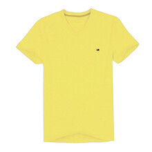 TOMMY HILFIGER 短袖 男士T恤 V領(lǐng) 黃色 LYT094 