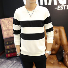 BOYXCO 長(cháng)袖 男士T恤 白色 XL，L，M，XXL
