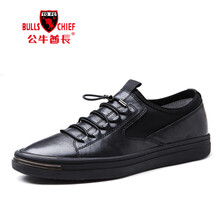 公牛酋長(zhǎng)（BULLSCHIEF）男士Q1217黑色 38