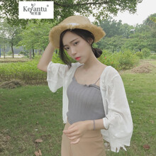 珂梵圖（Kefantu）  短袖 女 短外套 不規(guī)則