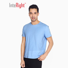 INTERIGHT 短袖 男士T恤 天藍色 XL，L，XXL，M