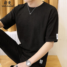 蔚曼（Veevmand） 短袖 男士T恤 黑色 XL，L，XXL，XXXL，M