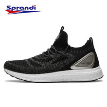 Sprandi跑步鞋黑/城堡灰 42