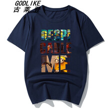 古萊登（GODLIKE） 短袖 男士T恤 藏青(卑鄙的我) XL，L，M，XXXL，XXL