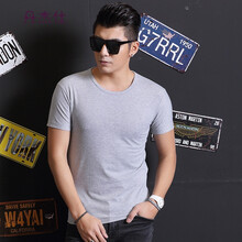 丹杰仕 短袖 男士T恤 灰色 XL，L，M