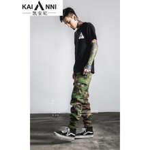 凱安尼（KAIANNI） 短袖 男士T恤 黑色 black S
