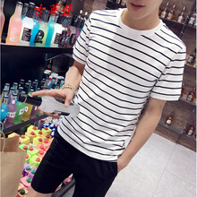 古萊登（GODLIKE） 短袖 男士T恤 黑白條文 XL，L，XXL，XXXL，M