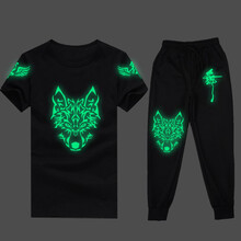 快樂嘉人 短袖 男士T恤 狼頭 S，XL，L，M，XXXL，XXL