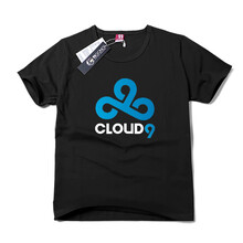 十一宮 短袖 男士T恤 CLOUD9-黑 