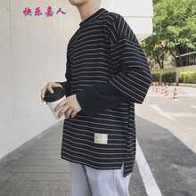 快樂嘉人 長袖 男士T恤 黑色 XL，L，XXXL，XXL，M