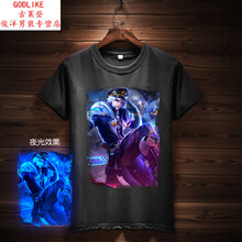 古萊登（GODLIKE） 短袖 男士T恤 諸葛亮黑 
