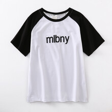 MLBNY 短袖 男士T恤 MLB NY黑色 S，XL，L，XXL，M