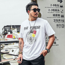 九十九區(qū)（ninety-nine district） 短袖 男士T恤 白色 加大
