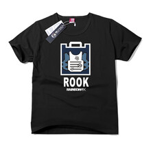 十一宮 短袖 男士T恤 ROOK款-黑 