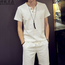 裃歐京品 短袖 男士T恤 白色 XL，L，加大，XXL，M，XXXL