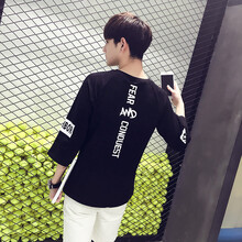 丹杰仕（DANJIESHI） 七分袖 男士T恤 黑色 S，XL，L，XXXL，XXL，M