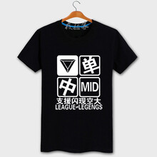 C2潮朝（CHAOCHAO） 短袖 男士T恤 中單黑衣 