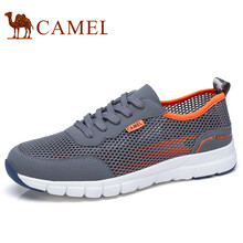 駱駝（CAMEL）男士深灰/桔黃 42
