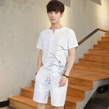 富貴鳥（FUGUNIAO） 短袖 男士T恤 M006白色 XL，L，XXL，XXXL，加大，M