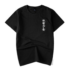 古萊登（GODLIKE） 短袖 男士T恤 機(jī)智少女黑 S，XL，L，M，XXXL，XXL