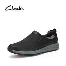 Clarks男士黑色拼色 41