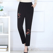 時(shí)尚魔者（Shishangmozhe） 中腰 直筒褲 女 長(cháng)褲 休閑褲