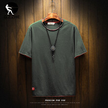 工作者（G.Z.ZHE） 長袖 男士T恤 軍綠色 S，XL，L，XXXL，XXL，M，加大