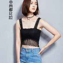 女短款抹胸