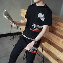 UYUK 短袖 男士T恤 黑色 XL，L，XXXL，XXL，M