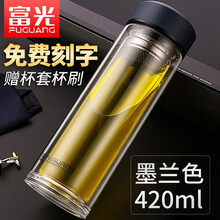 白領(lǐng)愛喝茶，雙層玻璃杯來助力