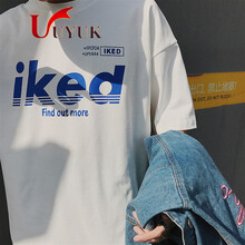 有衣有靠（UYUK） 短袖 男士T恤 白色 XL，L，M