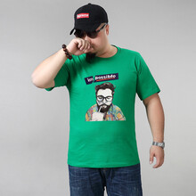 傲信鳥(niǎo)（aoxinniao） 短袖 男士T恤 潮男《草綠色》 