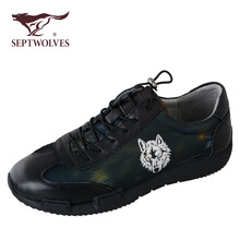 七匹狼（SEPTWOLVES）男士藍色 39