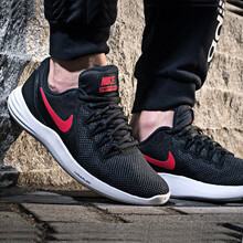 耐克（NIKE）跑步鞋Lunar登月系列908987-004黑紅 42.5