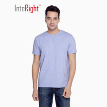 INTERIGHT 短袖 男士T恤 藍(lán)色 XL，L，XXL，M