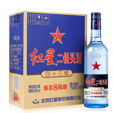 紅星43750ml*6 清香型，清香