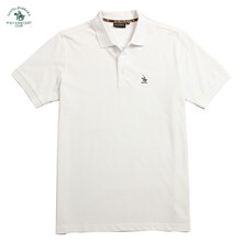 圣大保羅（POLO&RACQUET CLUB） 短袖 男士T恤 白色A1 