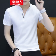 南極人（Nanjiren） 短袖 男士T恤 636白色 XL，L，M，XXXL，XXL