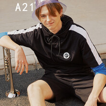 A21 短袖 男士T恤 黑色 S，XL，L，M，XXL