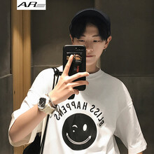 AR 五分袖 男士T恤 白色 XL，L，XXL，XXXL，M