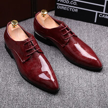 YDL.LAORT男士122紅色內增高 38