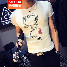 西牧子 短袖 男士T恤 KC白龍 XL，L，M，XXL